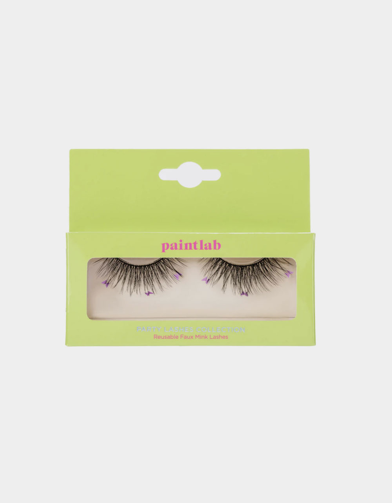 PAINTLAB Lavender Butterflies Eye Lashes image number 1