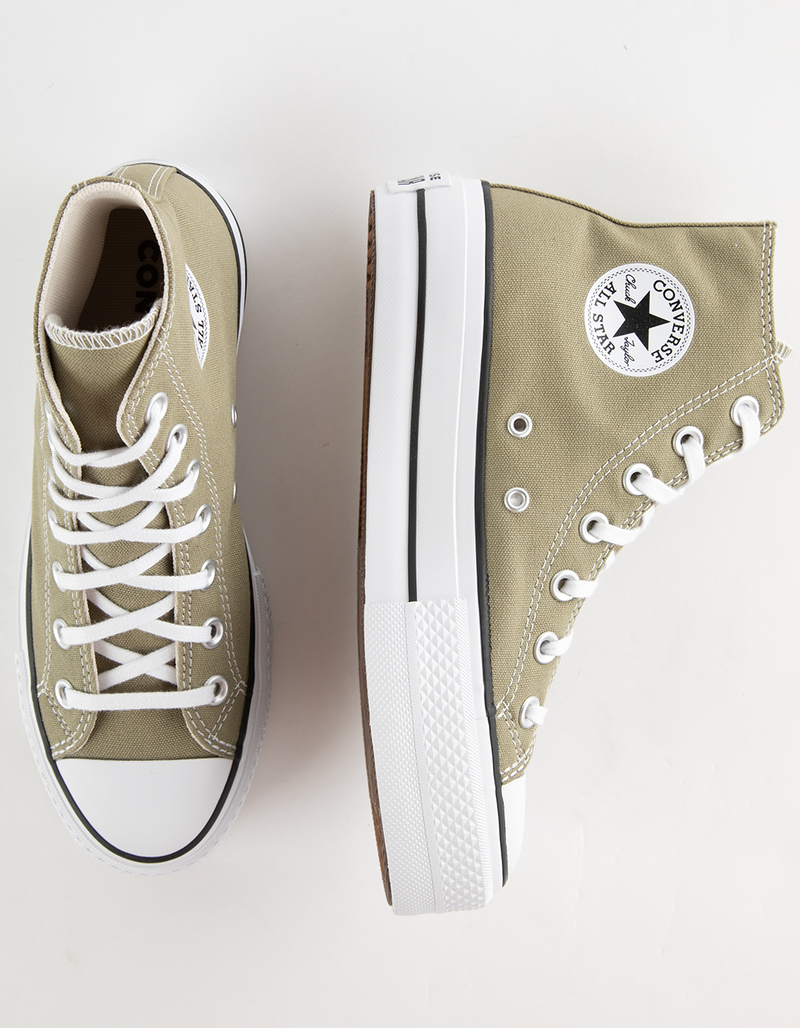 CONVERSE Chuck Taylor All Star Lift Platform Womens High Top Shoes image number 4