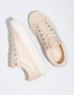 VANS Brushed Twill Style 36 Vanilla Cream & Snow White Womens Shoes image number 3