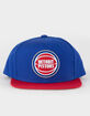 MITCHELL & NESS NBA Team 2 Tone Detroit Pistons Snapback Hat image number 1