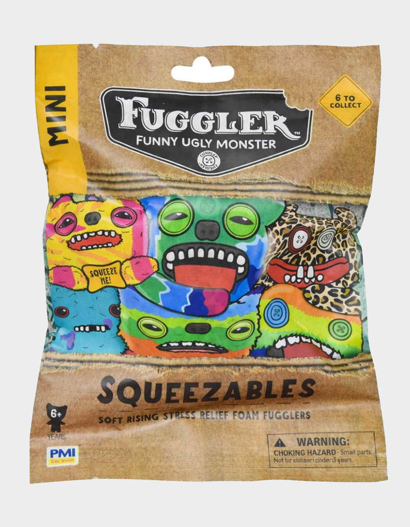 FUGGLER Squeezables 4" Squishy Figure Blind Bag image number 0