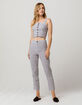 IVY & MAIN Stripe Structured Womens Top And Pants Set image number 1
