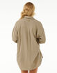 RIP CURL Premium Linen Womens Button Up Shirt image number 2
