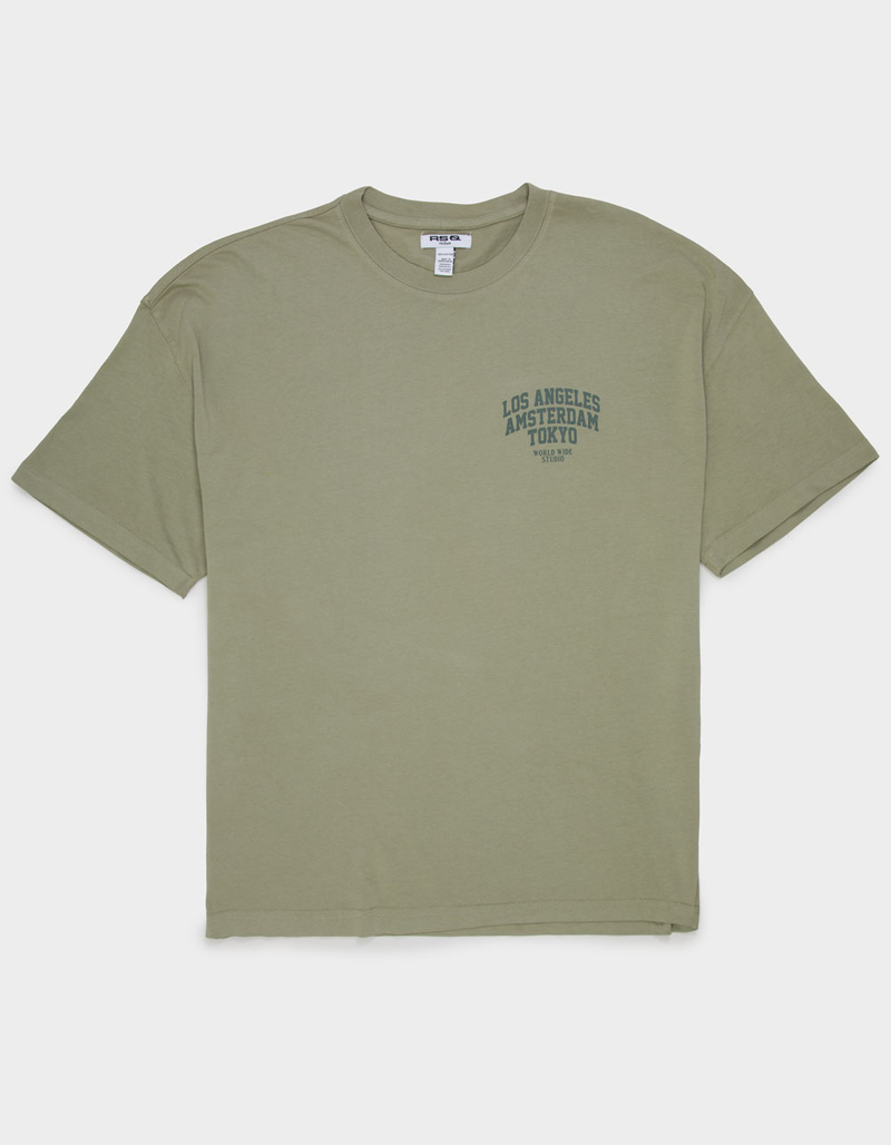 RSQ Mens World Studio Tee image number 1