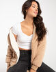 RSQ Womens Bomber Jacket image number 5