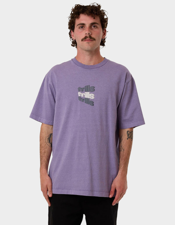 THRILLS Relax Your Eyes Mens Oversized Tee Primary Image