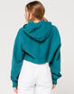 CHAMPION Vintage Womens Crop Hoodie image number 3
