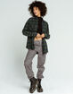 RSQ Tartan Plaid Womens Flannel Shirt image number 4