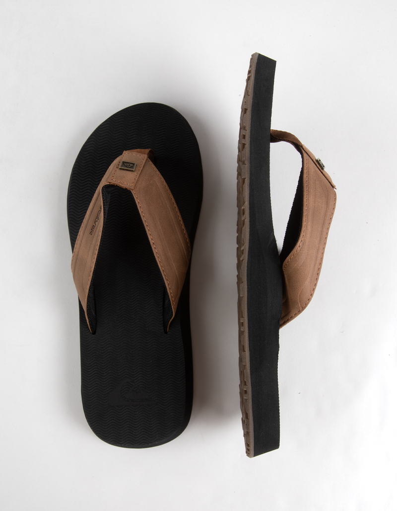 QUIKSILVER Tiger Paw Mens Flip Flops image number 4