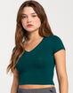 BOZZOLO Womens V-Neck Tee image number 1