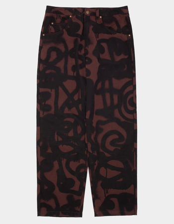 GX1000 Sprayed Mens Baggy Pants Primary Image