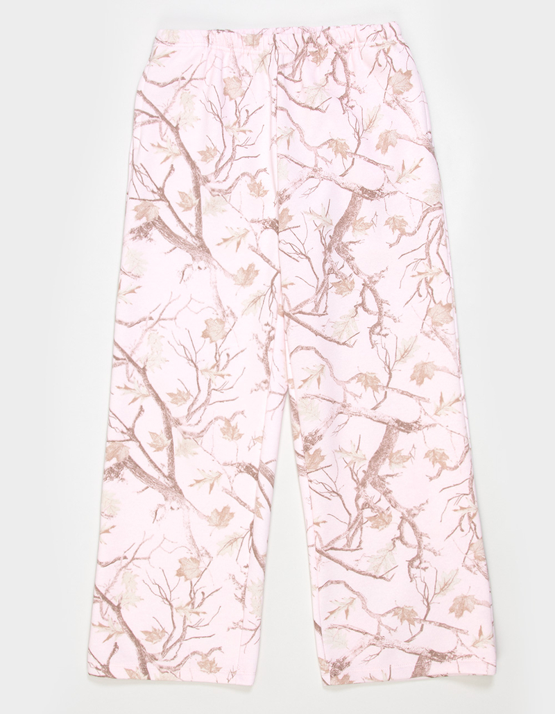 FULL TILT Camo Girls Wide Leg Sweatpants image number 1