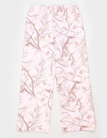 FULL TILT Camo Girls Wide Leg Sweatpants Alternative Image