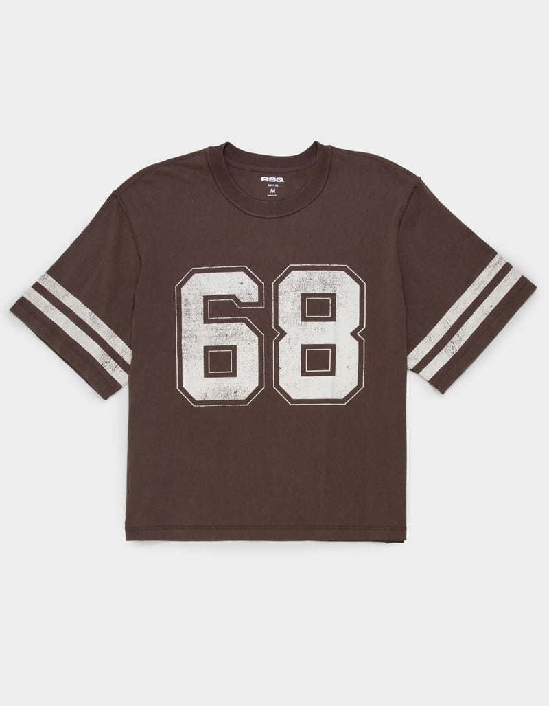 RSQ Mens Jersey Boxy Tee image number 1