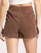 RSQ Utility Corduroy Womens Shorts image number 4