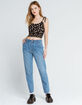 RSQ Womens Pleated Trouser Jeans image number 5