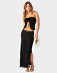 EDIKTED Milan Slitted Womens Maxi Skirt image number 2