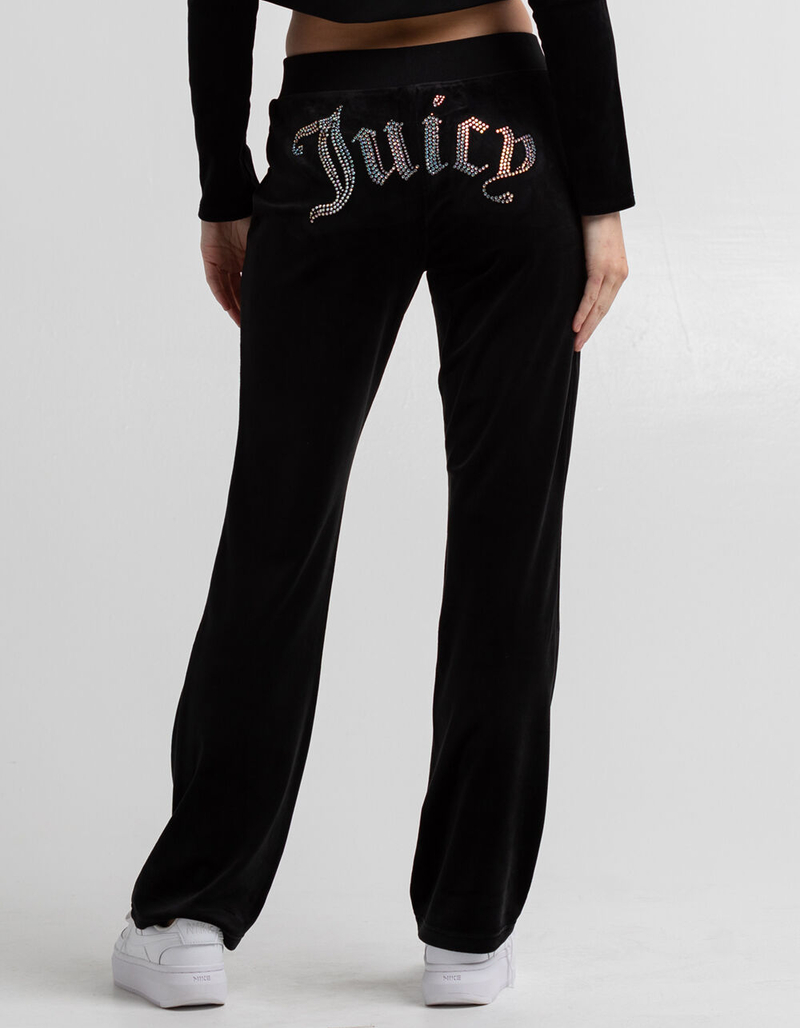 JUICY COUTURE Classic Bling Womens Velour Pants image number 1