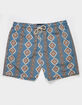 RSQ Mens 6" Nylon Shorts image number 2