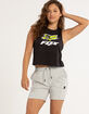 FOX Level Up Womens French Terry Shorts image number 1