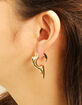 DO EVERYTHING IN LOVE Gold Dipped Angel Wings Post Earrings image number 1