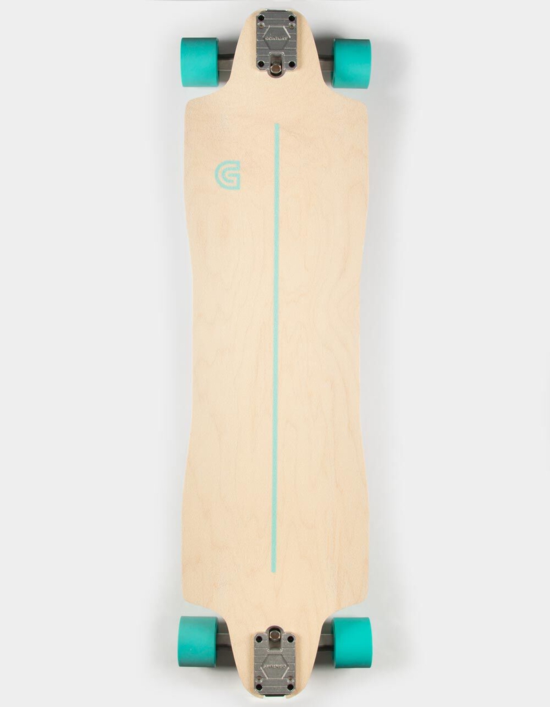 GOLDCOAST Namaste 36" Drop Through Longboard Skateboard image number 1