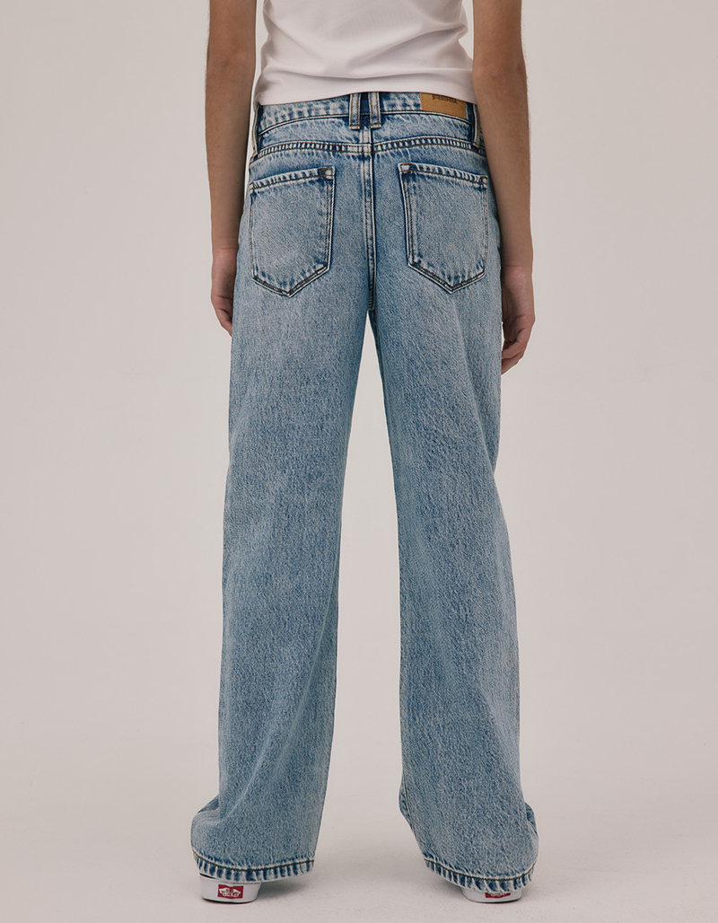 RSQ High Rise Wide Leg Girls Jeans image number 3