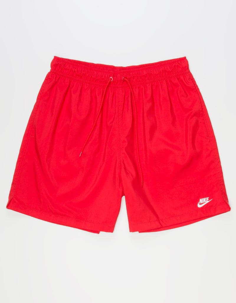 NIKE Club Woven Flow Mens Shorts RED Tillys