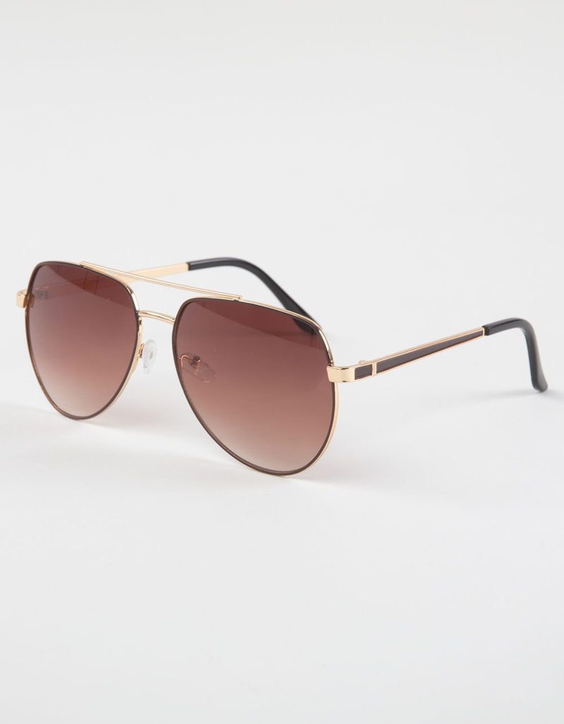 RSQ Metal Aviator Sunglasses image number 0