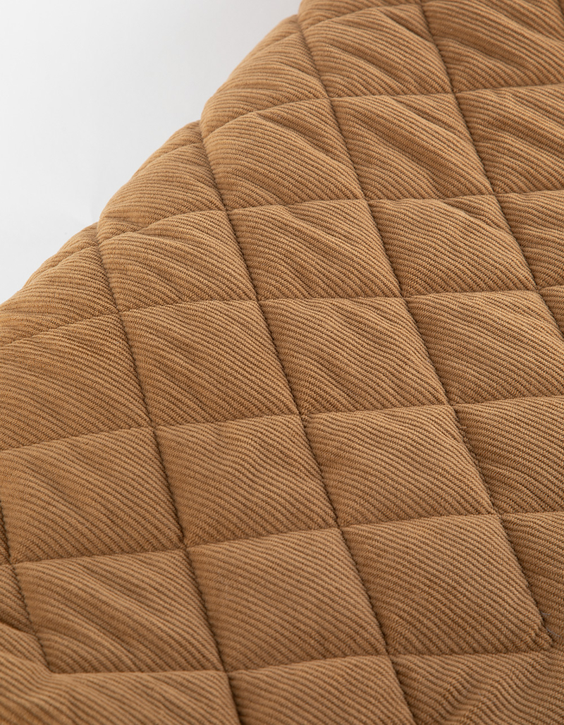 TILLYS HOME Corduroy Sherpa Throw Blanket image number 2