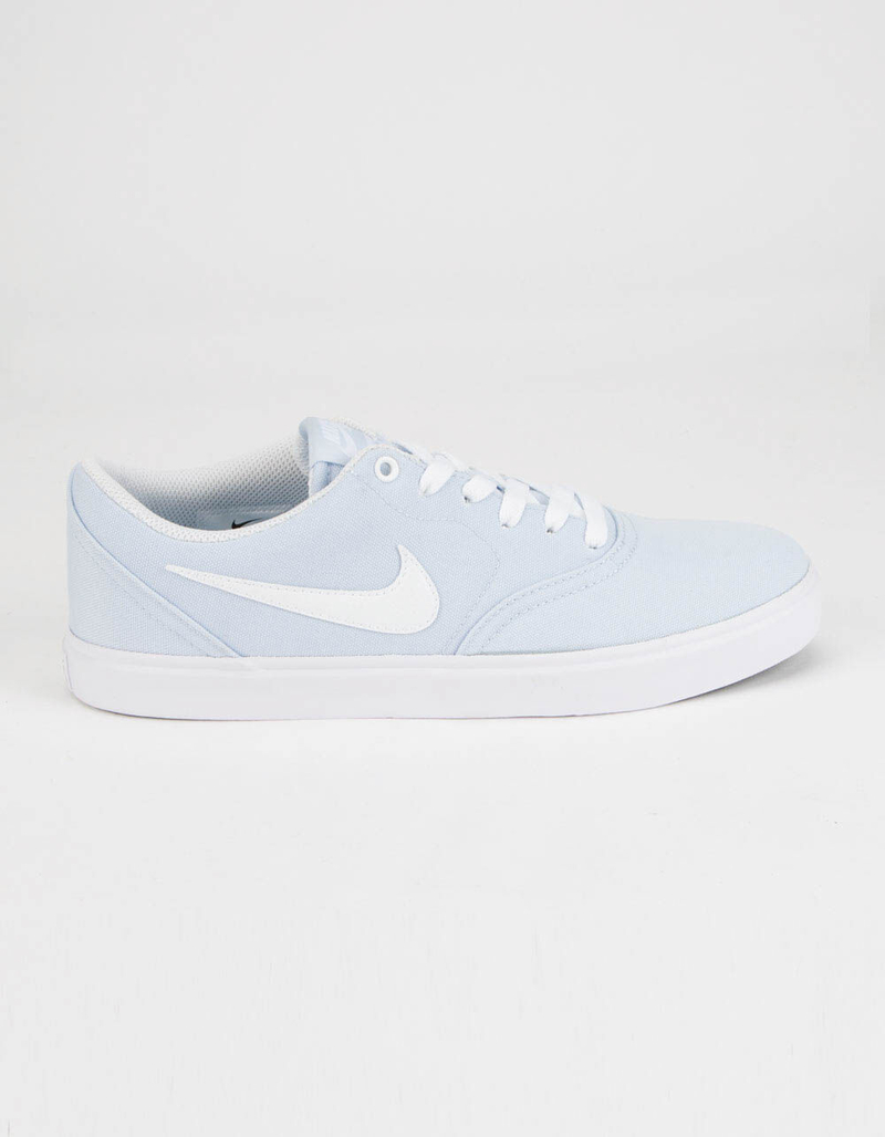 NIKE SB Check Solarsoft Canvas Baby Blue Womens Shoes image number 0