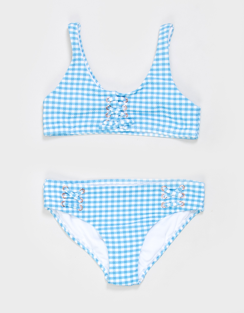 RAISINS Saltwater Bae Girls Bralette Bikini Set image number 0