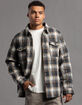 RSQ Mens Quilted Flannel Jacket image number 1