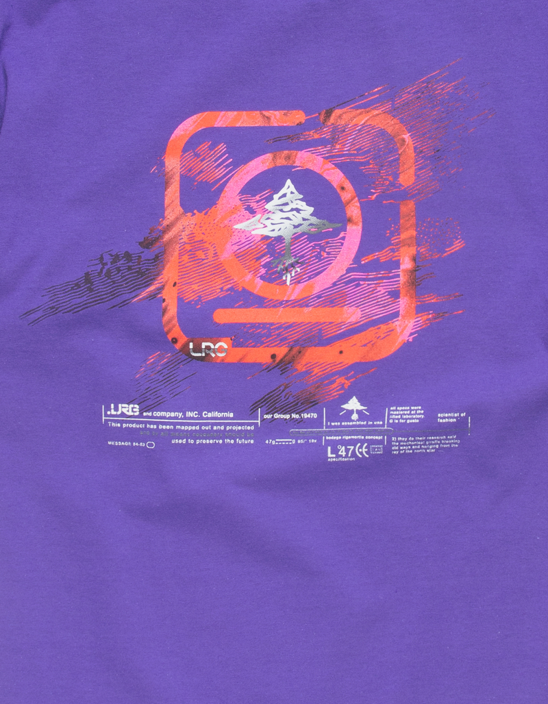 LRG Acid Smears Mens Tee image number 1