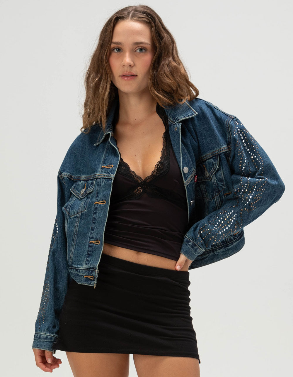 LEVI'S Shrunken 90's Trucker Jacket - DARK BLAST | Tillys