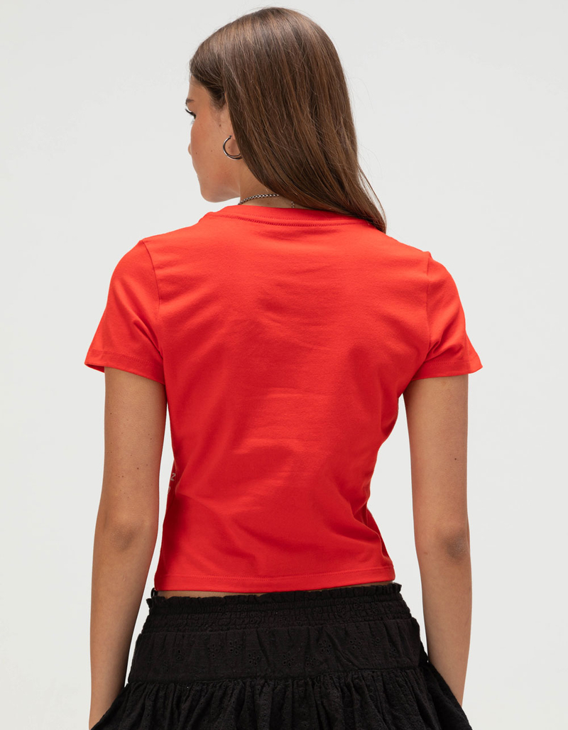TRUE RELIGION Heritage Logo Womens Baby Tee image number 3