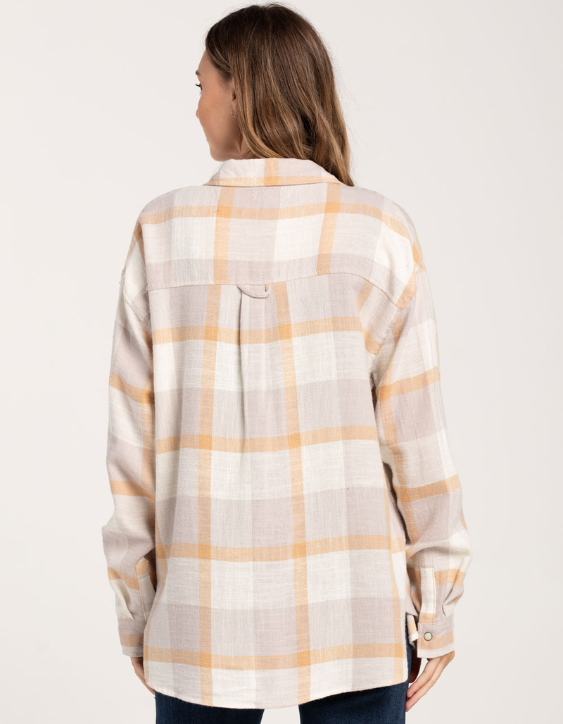 RSQ Womens Plaid Flannel image number 2