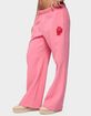 EDIKTED Strawberry Babe Sweatpants image number 2