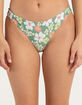 DAMSEL Floral Cheeky Bikini Bottoms image number 2