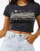 RIP CURL Summer Solstice Womens Baby Tee image number 3