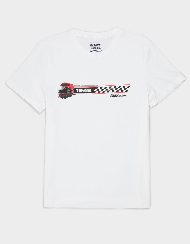 TILLYS x NASCAR Shrunken Strip Mens Tee image number 0
