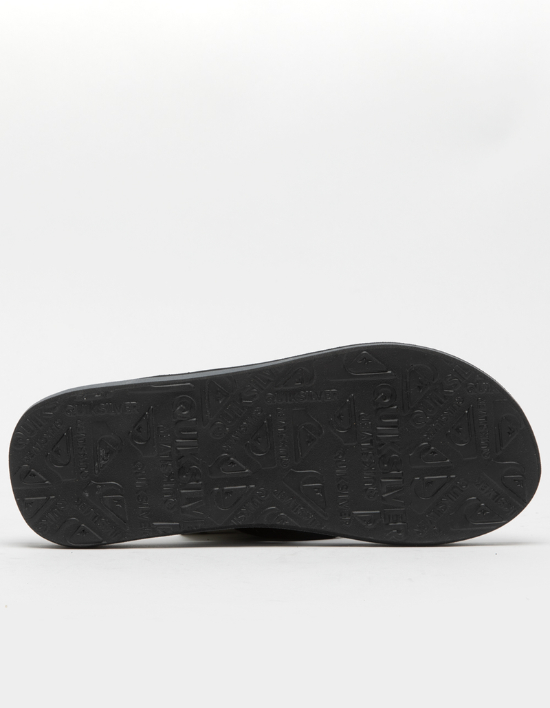 QUIKSILVER Carver Suede Mens Flip Flops image number 2
