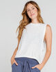 FREE PEOPLE Love Womens White Tank image number 2