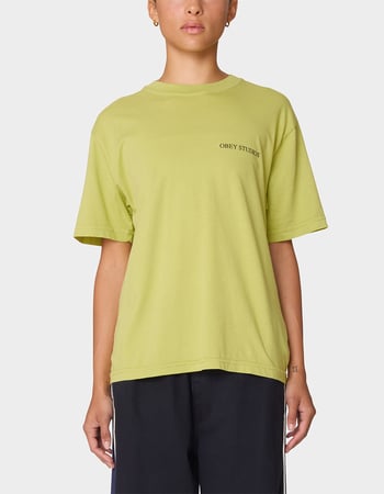 OBEY Mix Type City Roll Call Michelle Womens Tee Primary Image