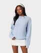 EDIKTED Jessy Cable Knit Oversized Sweater image number 1