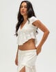 NECTAR CLOTHING Womens Short Sleeve Top image number 3