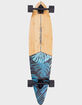 RETROSPEC Zed Dark Tropics 41" Pintail Longboard Skateboard image number 1