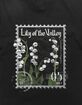 LILY May Birth Flower Distressed Unisex Tee image number 2
