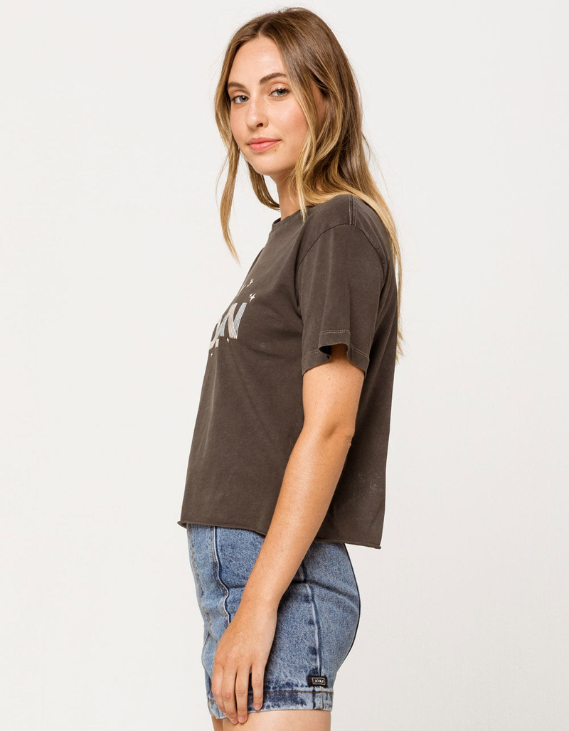 LIRA Stay Golden Womens Crop Tee image number 1