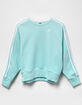 ADIDAS Essentials 3-Stripe Girls Crewneck Sweatshirt image number 1